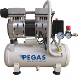 Бесшумный компрессор Pegas PG-601 безмасляный