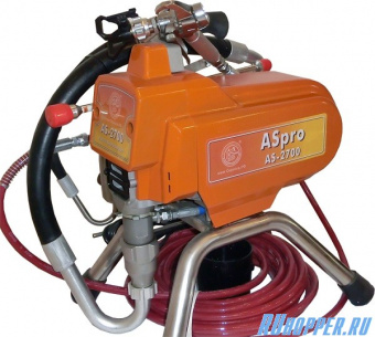 Аппарат (агрегат) окрасочный для безвоздушного распыления ЛКМ ASpro-2700